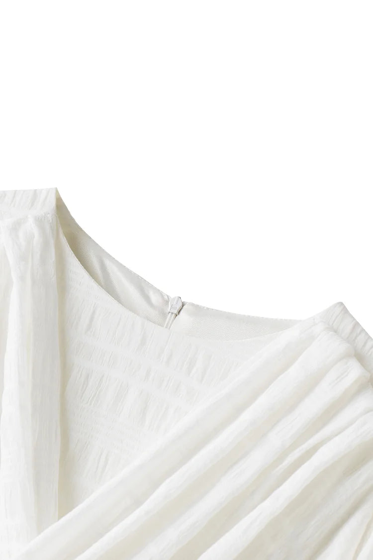 Muna Soft Embossed Tulle Maxi Dress - Day Dream.