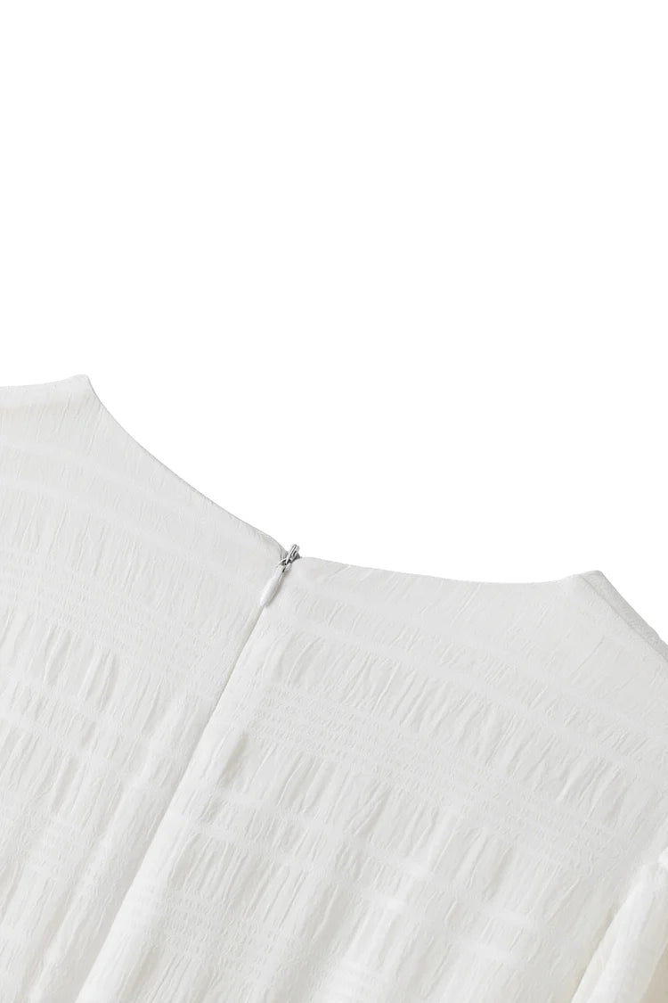 Muna Soft Embossed Tulle Maxi Dress - Day Dream.