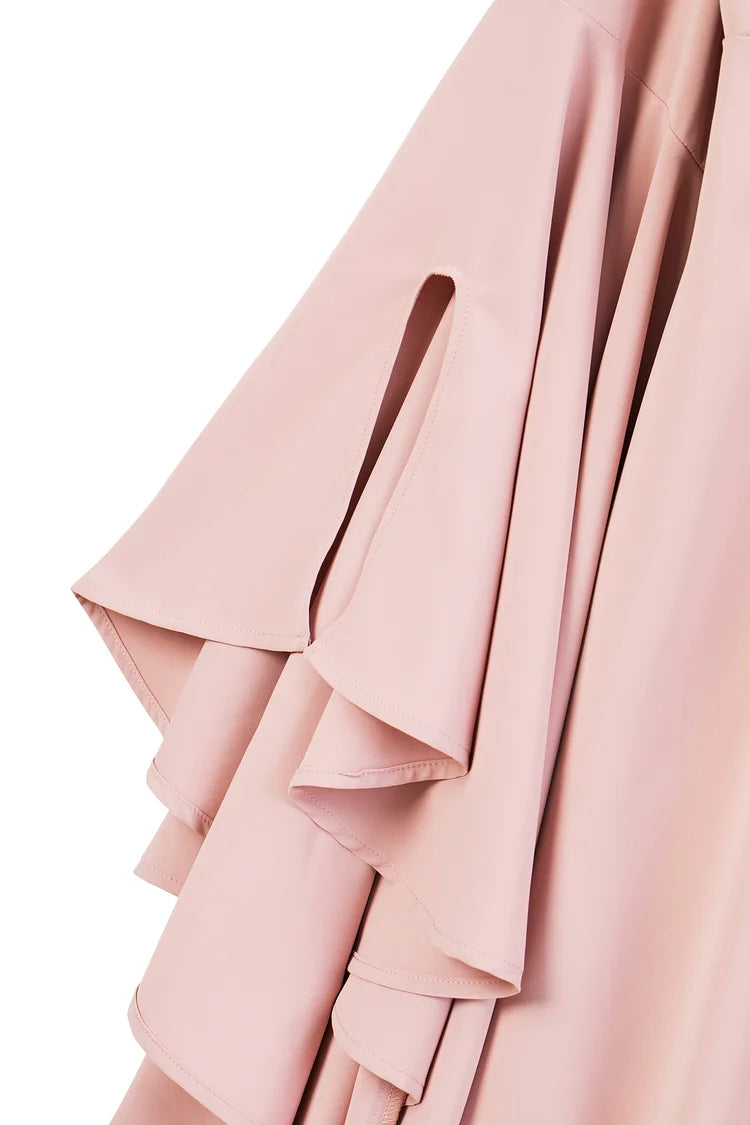 Oria Two Piece Set Blouses Top- Hushed Lilac.