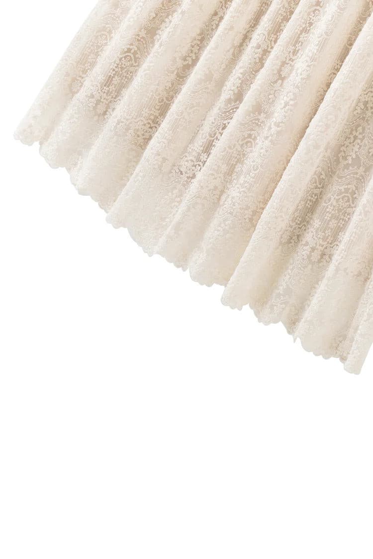 Jamila Lace Princess Maxi Dress - Vanilla Pie.