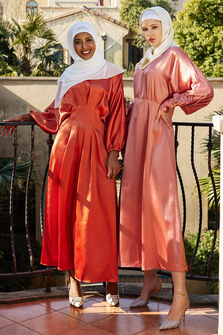 Imelda Batwing Dress - Cocoa Bean.