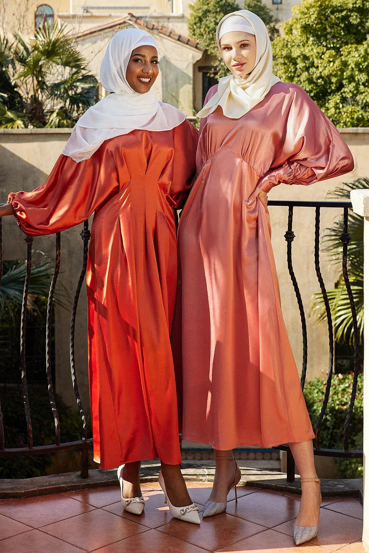 Imani Wrap Maxi Dress - Mauve.