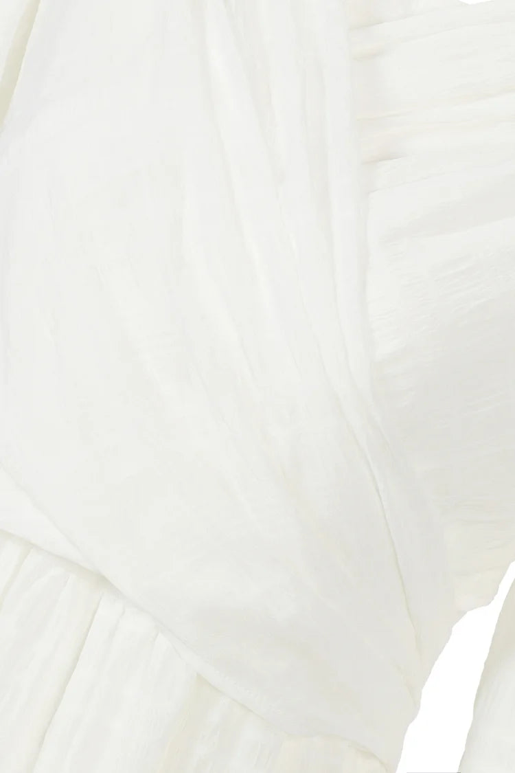 Muna Soft Embossed Tulle Maxi Dress - Day Dream.