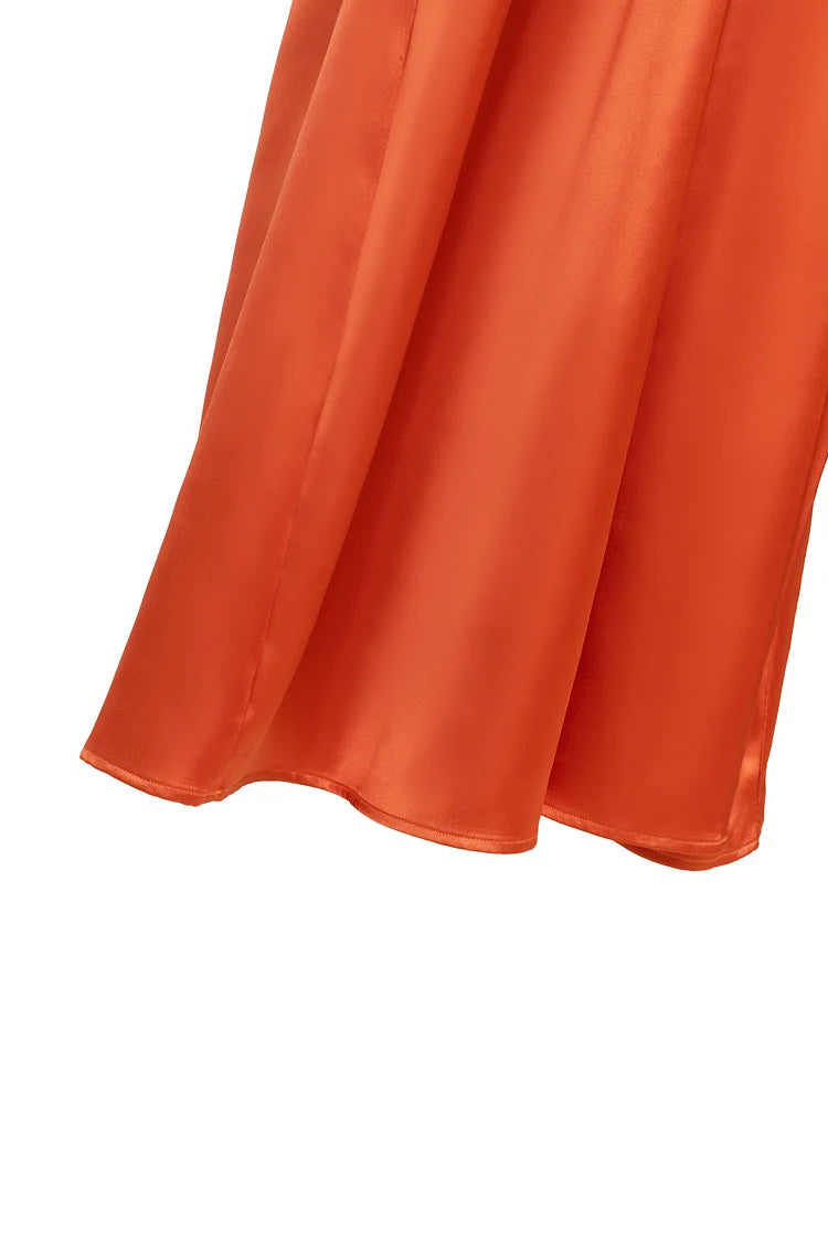 Imelda Batwing Dress - Cocoa Bean.