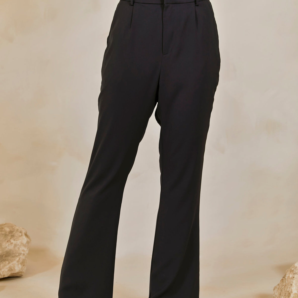 Timani Slim Leg Trousers - Black – HelloFatima